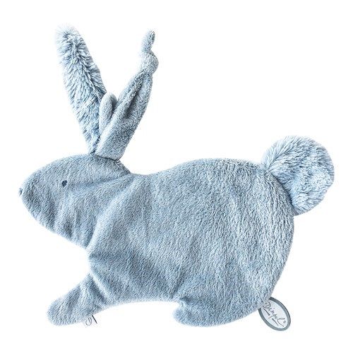  - emma lapin - attache-sucette bleu foncé 22 cm 